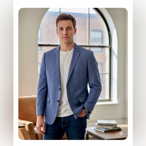 Hugo Boss Other - Hugo Boss Men's Blue Blazer 42R